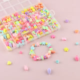 13 Mixed Acrylic Beads Kit for Kids Girls DIY Jewelry Making