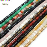 Tube Stone Beads for Jewelry Making 15.5 inches DIY Bracelet Necklace