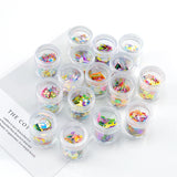 Golden Beads Sequins DIY Nail Art Crystal Epoxy Material