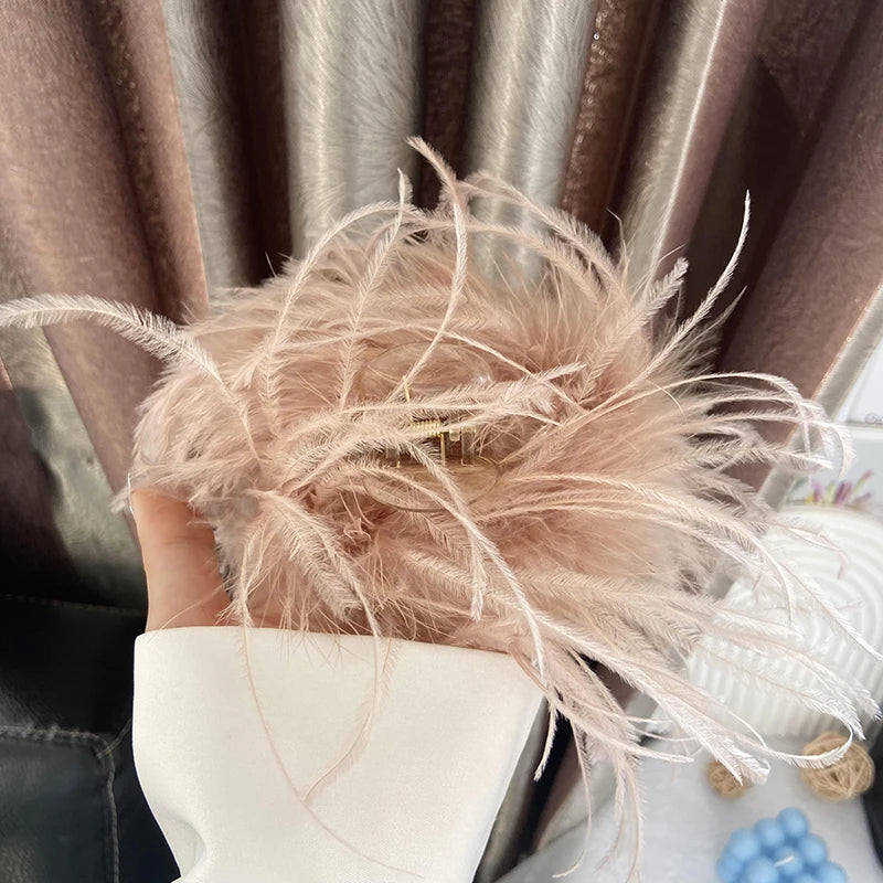 Feather Hair Clips for Women - High-end Feather Headbands - Hair Accessories