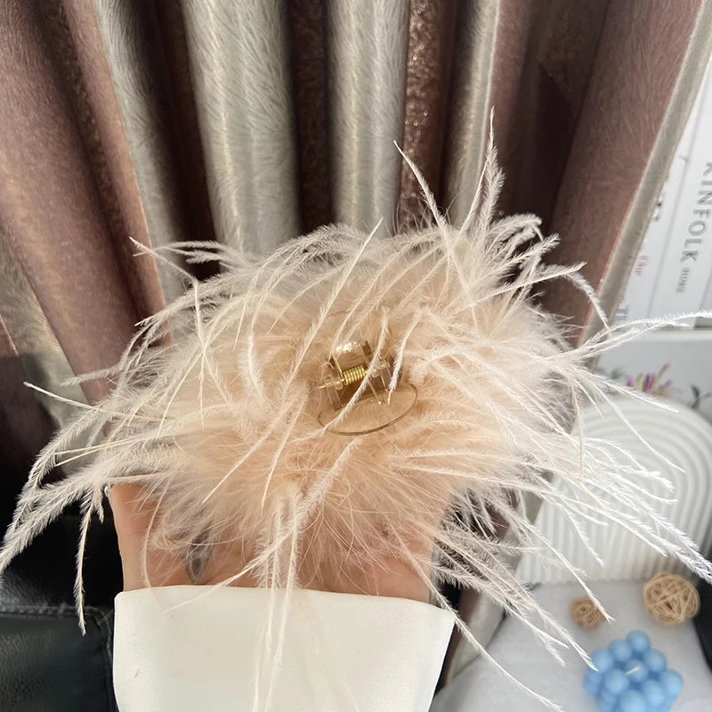 Feather Hair Clips for Women - High-end Feather Headbands - Hair Accessories