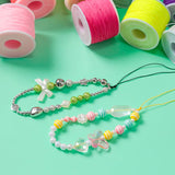 DIY Rope Lanyard Beaded Keychain Material 130 Meters