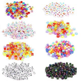 1300PCS Letter Beads For Valentines Bracelets DIY Jewelry Kit Alphabet L