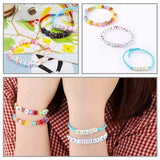 1300PCS Acrylic Letter Beads For DIY Jewelry Kit Alphabet L