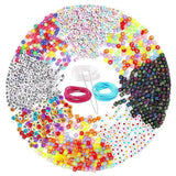1300PCS Acrylic Letter Beads For DIY Jewelry Kit Alphabet L