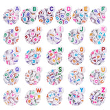 1300Pcs 7mm Acrylic Initial Beads A-Z for Jewelry Making
