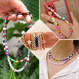1300Pcs 7mm Acrylic Initial Beads A-Z for Jewelry Making
