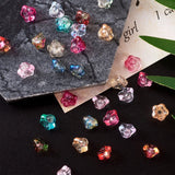 130Pcs/box 8.5x5.5mm Crystal Glass Beads for Jewelry Making DIY