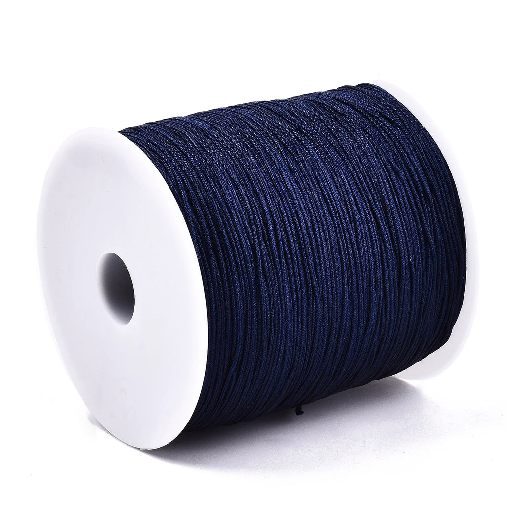 130m 1.5mm Knotting Cord 16 Colors Beading Macrame Nylon Braided Rope