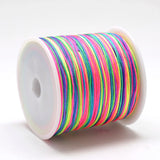 130m 1.5mm Knotting Cord 16 Colors Beading Macrame Nylon Braided Rope