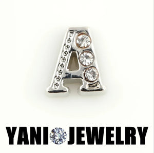 130pcs Letter Charms A-Z for Memory Locket Necklace Jewelry