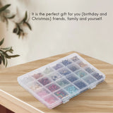 1323Pcs Gemstone Beads Kit for DIY Jewelry Making
