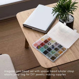 1323Pcs Gemstone Beads Kit for DIY Jewelry Making