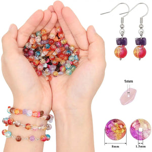 1323Pcs Natural Gemstone Beads Kit for DIY Jewelry Making