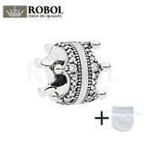 925 Sterling Silver Charm Beads for Modern Women