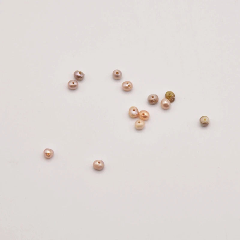 135 Pcs 3mm Natural Colored Rice Beads Stone Beads Jewelry Making DIY JA0262