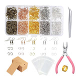 1353Pcs DIY Earring Jewelry Making Craft Repair Tools for Bracelet