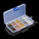 1353Pcs DIY Earring Jewelry Making Craft Repair Tools for Bracelet
