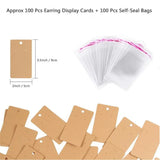 1353pcs Earring Making Kit with Hooks,Rings,Pliers,Display Cards