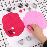 139PCS Clay Earring Cutter Jewelry Earrings DIY Accessories Making Dies