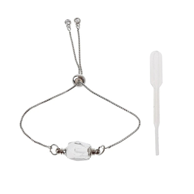 13MC Perfume Bottle Bracelet Aromatherapy Anxiety Essential Oil Diffuser