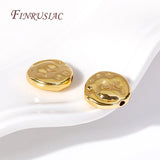 18K Plated Irregular Spacer Beads for DIY Jewelry Making