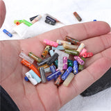 13X4mm Natural Stone Tube Bead Jaspers Jades Crystal Beads for Jewelry Making