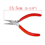 Red Round Needle Nose Pliers Diy Jewelry Pliers Tools & Equipments