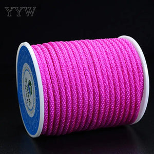Lot 3.5mm Nylon Cord Silk Thread Chinese Knot Macrame Wire Cord