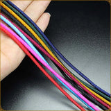 Lot 3.5mm Nylon Cord Silk Thread Chinese Knot Macrame Wire Cord