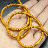 Lot 3.5mm Nylon Cord Silk Thread Chinese Knot Macrame Wire Cord