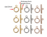 13mm 10 Set/bag Stainless Steel OT Clap DIY Jewelry Accessories