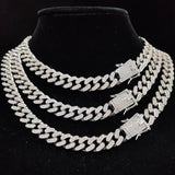Hip Hop Iced Out Bling Big Chain Necklace Men Women Charm Jewelry