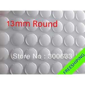 13mm Clear Domed Epoxy Sticker for DIY Jewelry Crafts