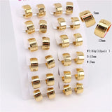 13mm Snap Earrings Set of 12 Pairs LH1124