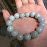 13mm Myanmar Jade Stone Beads DIY Loose Beads for Jewelry Making