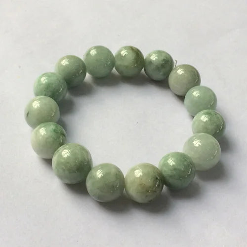 13mm Myanmar Jade Stone Beads DIY Loose Beads for Jewelry Making