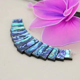 Abalone Sea Shell Beads Ladder Necklace DIY Jewelry Making