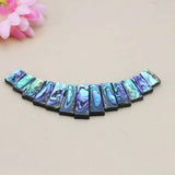 Abalone Sea Shell Beads Ladder Necklace DIY Jewelry Making