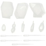 13pc Silicone Mold Tool Set Jewelry Resin Molds