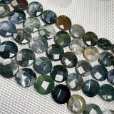 13pcs Clear Quartzs Stone Beads Bracelet Necklace DIY Jewelry Birthday