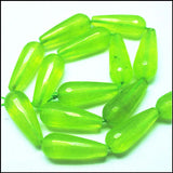 13pcs Nature Semi Precious Stone Faceted Beads for Womens Earring Making