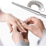 13pcs Ring Measuring Set Finger Gauge Jewelry DIY Kit