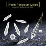 Crystal Pendulum Epoxy Resin Molds UV Resin Silicone Mould