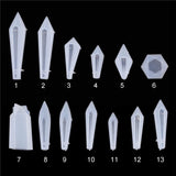 Crystal Pendulum Epoxy Resin Molds UV Resin Silicone Mould