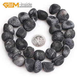 13x17mm Natural Agates Stone Beads for Jewelry Making DIY Strand 15 Inches