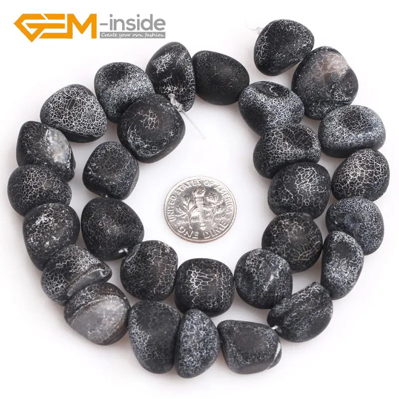 13x17mm Natural Agates Stone Beads for Jewelry Making DIY Strand 15 Inches
