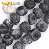 13x17mm Natural Agates Stone Beads for Jewelry Making DIY Strand 15 Inches