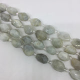13x18mm Quartz Moonstone Faceted Beads Natural Gemstone Unique Jewelry Supplies