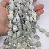 13x18mm Quartz Moonstone Faceted Beads Natural Gemstone Unique Jewelry Supplies